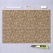 Gold Glitter Giraffe Print Tissuepapier (Craft)
