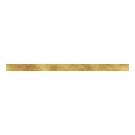 Gold Glitter Grosgrain Lint (Voorkant)