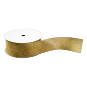 Gold Glitter Grosgrain Lint (Spoel)