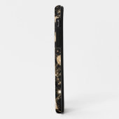 Gold Glitter Hearts Case-Mate iPhone Case (Achterkant/links)