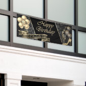 Gold Glitter High Heels, ballonnen, glas, Damask Spandoek (Buitenkant Gebouw)