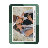 Gold Glitter | Holiday Photo Magnet Magneet (Verticaal)
