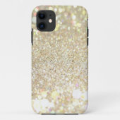 Gold glitter iPhone 5s hoesje (Achterkant)