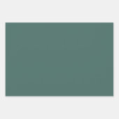 Gold Glitter kerstbomen Pine Green Quottes Inpakpapier Vel (Voorkant 2)