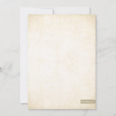 Gold Glitter Kijk Confetti Stippen Kaart (Achterkant)