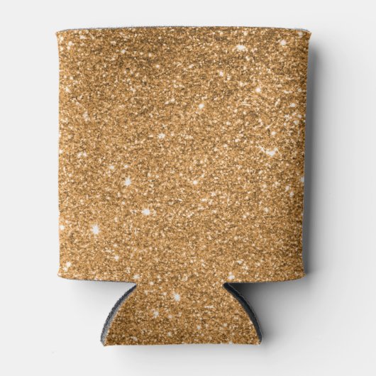 Gold Glitter Koelbox Blikjeskoeler (Voorkant)