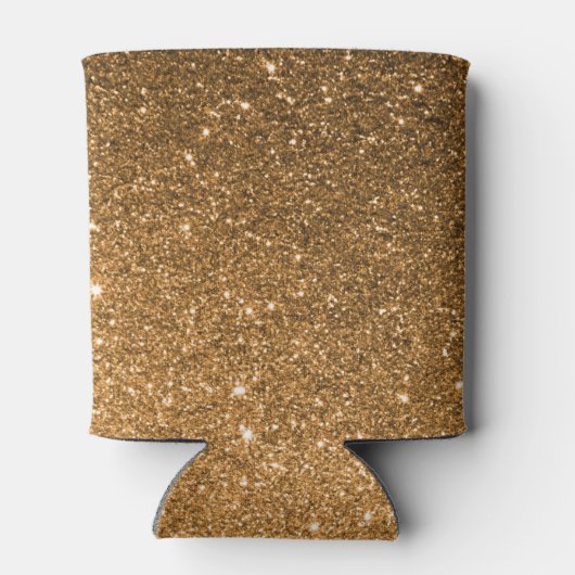 Gold Glitter Koelbox Blikjeskoeler (Achterkant)