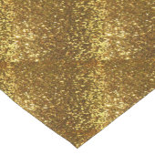 Gold Glitter Korte Tafelloper (Hoek)