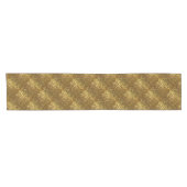 Gold Glitter Korte Tafelloper (Horizontaal)