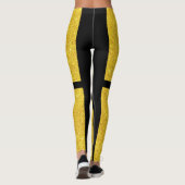 Gold Glitter-Leggings Leggings (Achterkant)