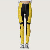 Gold Glitter-Leggings Leggings (Voorkant)