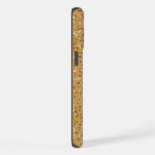 Gold Glitter Leopard iPhone Hoesje (Rechterkant)