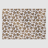 Gold Glitter Leopard Print Tissuepapier (Voorkant)