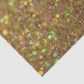 Gold Glitter look Artwork Tissuepapier (Detail)