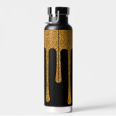 Gold Glitter look Driving Waterfles (Rechts)