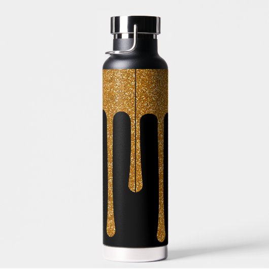 Gold Glitter look Driving Waterfles (Rechts)