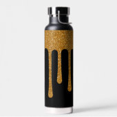 Gold Glitter look Driving Waterfles (Links)