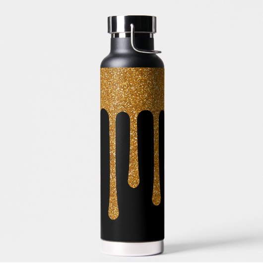 Gold Glitter look Driving Waterfles (Links)