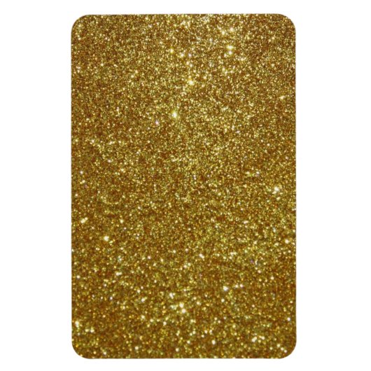 Gold Glitter Magneet (Verticaal)