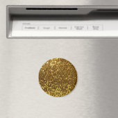 Gold Glitter Magneet (Insitu (Vaatwasser))