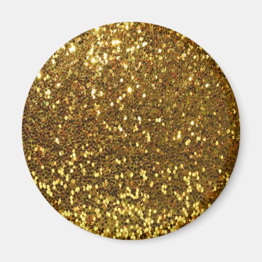Gold Glitter Magneet (Voorkant)