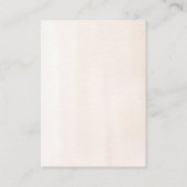 Gold Glitter Modern Diaper Raffle Baby shower Informatiekaartje (Achterkant)