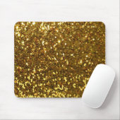 Gold Glitter Muismat (Met muis)