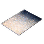 Gold Glitter Notitieboek (Linkerzijde)