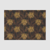 Gold Glitter Oerwoud Tiger Pattern Tissuepapier (Voorkant)