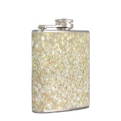 Gold Glitter op fles Heupfles (Rechts)