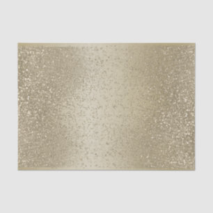 Gold Glitter over Ombre Gold Background Tissue Pap Tissuepapier