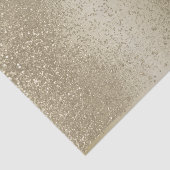 Gold Glitter over Ombre Gold Background Tissue Pap Tissuepapier (Detail)