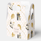 Gold Glitter Party Balloons Kind Birthday Hartelij Bedankdoosjes (Geopend)