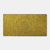 Gold Glitter Pattern Bureaumat (Voorkant)