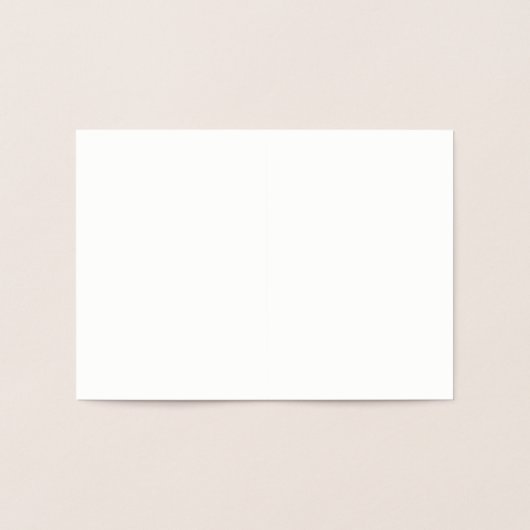 Gold Glitter Pattern Folie Kaarten (Binnen)