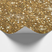 Gold Glitter Pattern ID144 Cadeaupapier (Hoek)