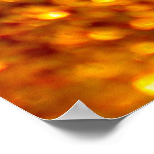 Gold Glitter Pattern Poster (Hoek)