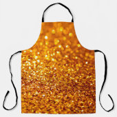 Gold Glitter Pattern Schort (Voorkant)