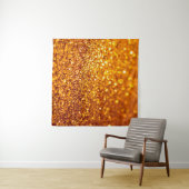 Gold Glitter Pattern Wandkleed (In Situ (horizontaal))