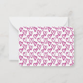 Gold Glitter Photo Classroom Happy Valentijn Day Notitiekaartje (Achterkant)