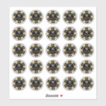 Gold Glitter Poker Chip Casino Weddenschap 3cm Sticker<br><div class="desc">Geniet in stijl met deze stijlvolle en zeer trendy pokerchips bruiloftsstickers. Elke sticker is 3 cm wanneer hij op het 20, 3 cm x 20, 3 cm vel wordt gekocht en er zijn 25 stickers per vel. Het ontwerp is gemakkelijk te personaliseren met uw speciale gebeurtenisformulering en uw gasten zullen...</div>