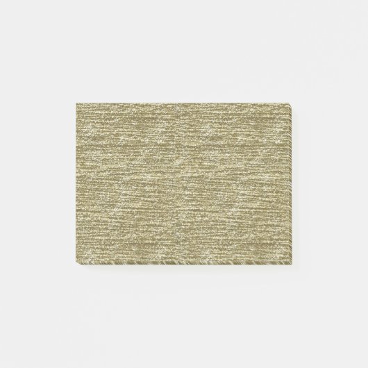 Gold Glitter Post-it® Notes (Voorkant)