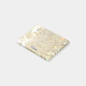 Gold glitter post notes (Schuin)