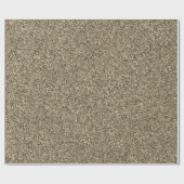 Gold Glitter print inpakpapier (Vlak)