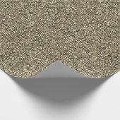 Gold Glitter print inpakpapier (Hoek)