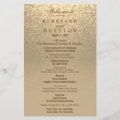 Gold Glitter - Programma (Voorkant)