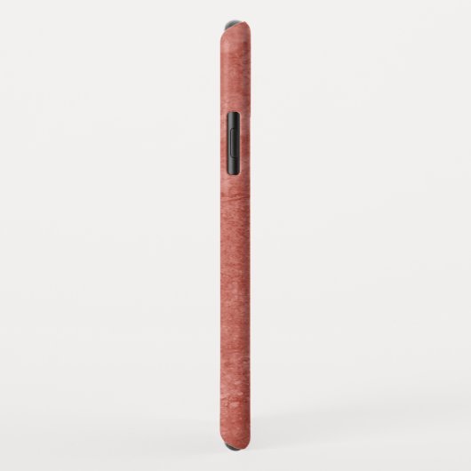 Gold Glitter Red Marged Case-Mate iPhone Case (Achterkant/rechts)