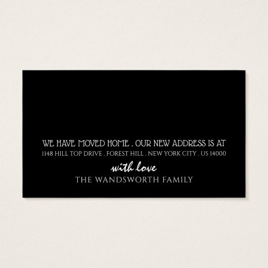 Gold Glitter Removal Van, Verander van de Kaart va (Achterkant)