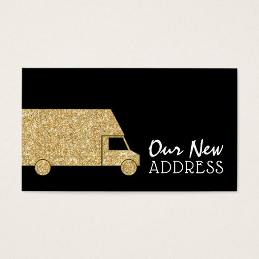 Gold Glitter Removal Van, Verander van de Kaart va (Voorkant)