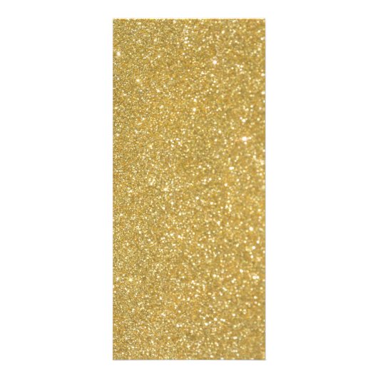 Gold Glitter Salon Service Menu (Achterkant)
